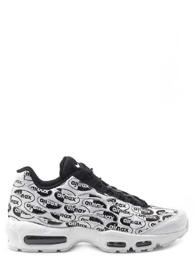 Shop Nike Air Max 95 Premium Shoes In Black & White