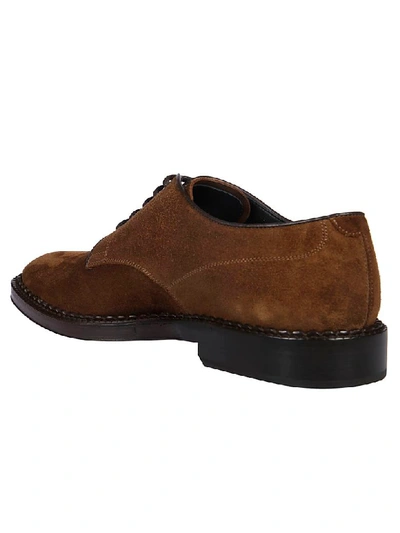 Shop Dolce & Gabbana Classic Oxford Shoes In Tobacco