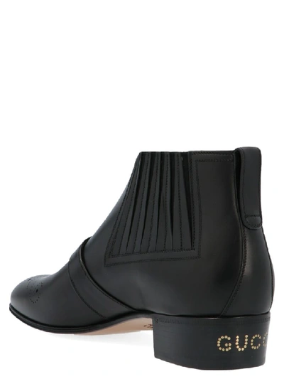 Shop Gucci Worsh Shoes In Black