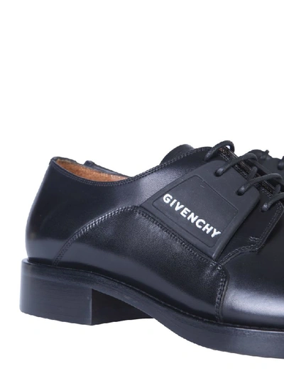 Shop Givenchy Derby Cruz Lace Up In Nero