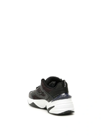 Shop Nike Mk2 Tekno Sneakers In Black Black Off White (black)
