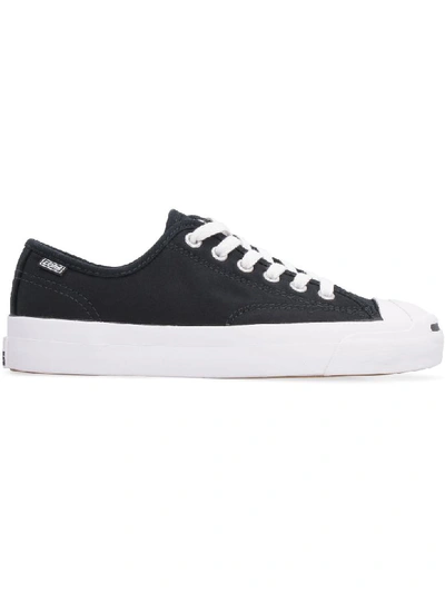 Shop Converse Jack Purcell Pro Canvas Low-top Sneakers In Black