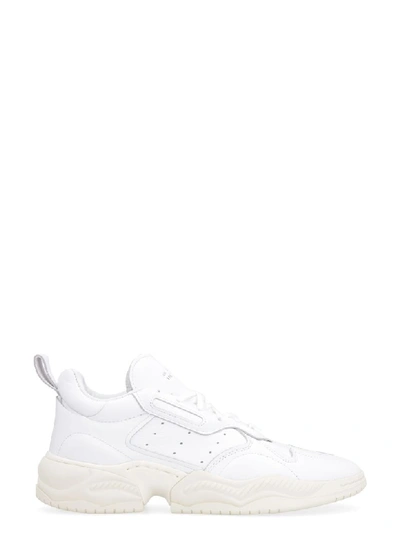 Shop Adidas Originals Supercourt Rx Leather Sneakers In White