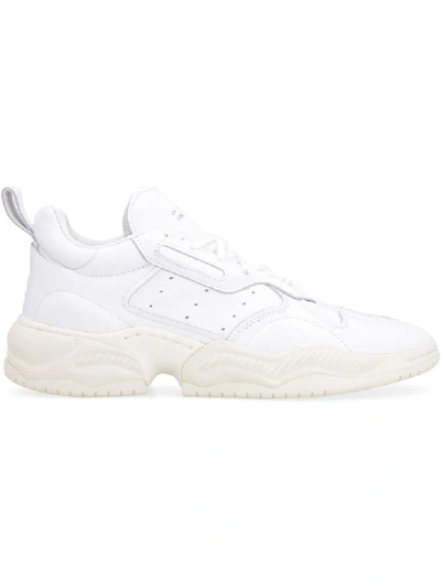 Shop Adidas Originals Supercourt Rx Leather Sneakers In White