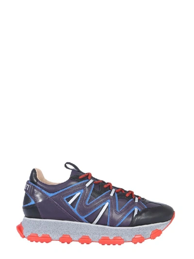 Shop Lanvin Runner Sneakers In Multicolor