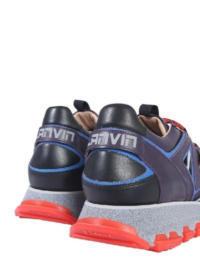 Shop Lanvin Runner Sneakers In Multicolor