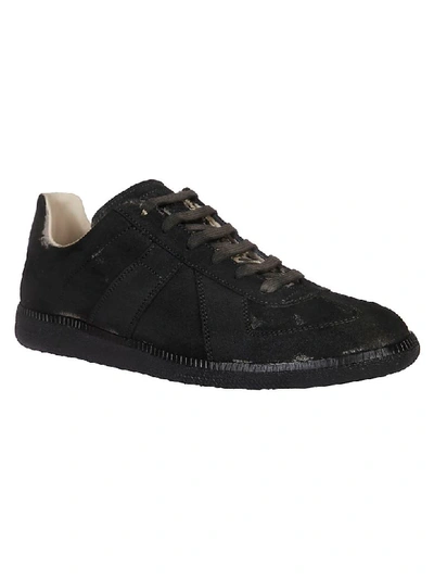 Shop Maison Margiela Low-top Sneakers In Black