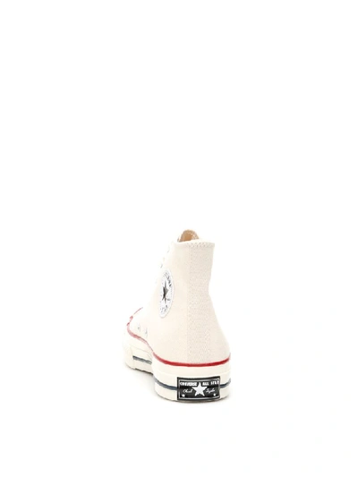 Shop Converse Chuck 70 Hi-top Sneakers In Parchment Garnet Egret (white)
