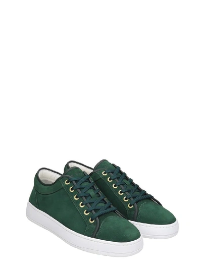 Shop Etq. Lt 01 Sneakers In Green Suede