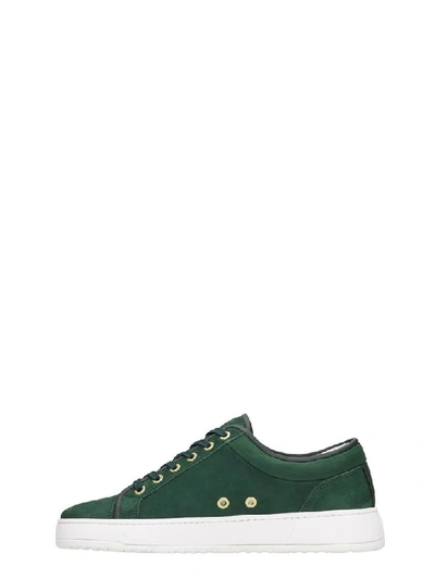 Shop Etq. Lt 01 Sneakers In Green Suede