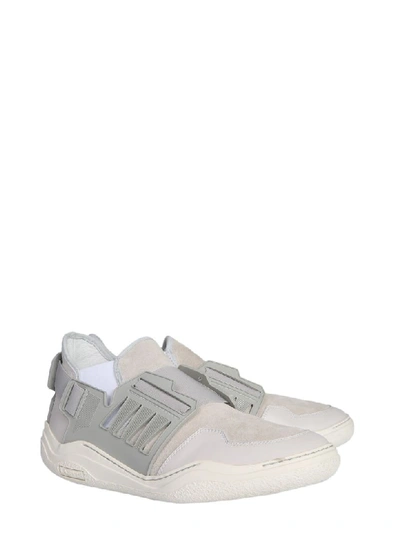 Shop Lanvin Low Sneaker With Elastic Details In Bianco