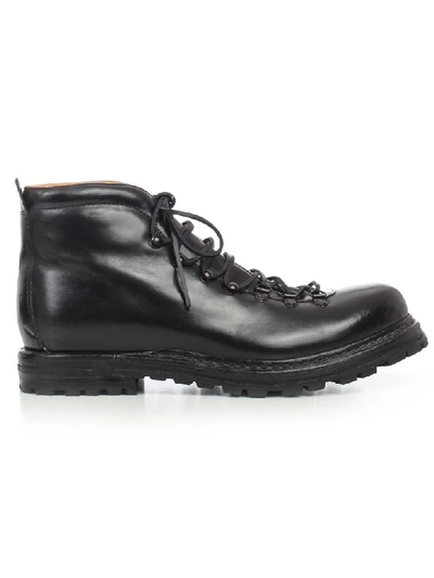 Shop Officine Creative Ankle Boots Kontra In Nero