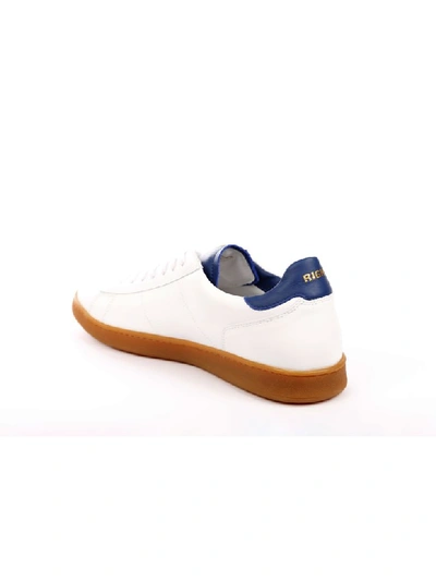 Shop Rov Leather Sneaker In White