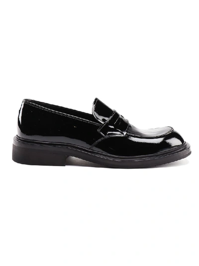 Shop Prada Loafer Vernice In Nero