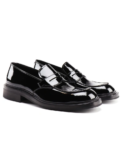 Shop Prada Loafer Vernice In Nero