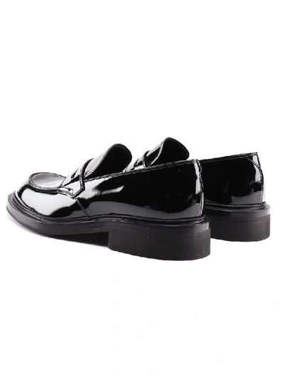 Shop Prada Loafer Vernice In Nero