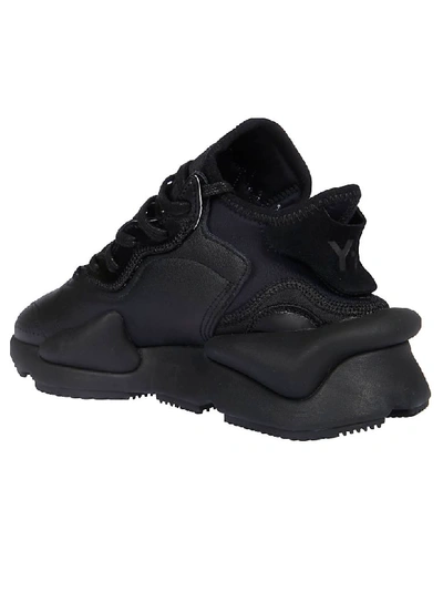 Shop Y-3 Kaiwa Sneakers In Black