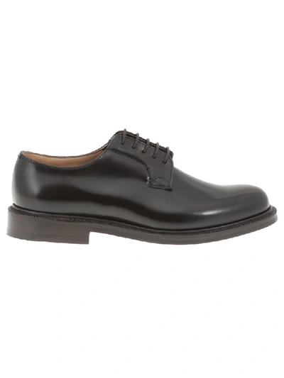 Shop Church's Lace Up Shannon Shoe In Light Ebony