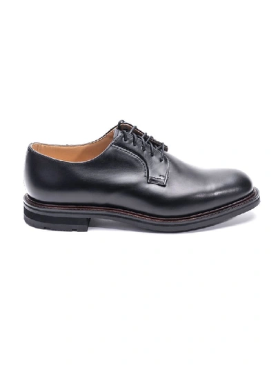 Shop Church's Woodbridge Leather Shoes In Black