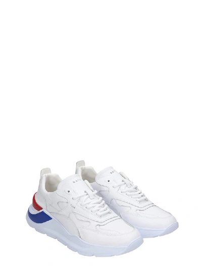 Shop Date Fuga Mono Sneakers In White Leather