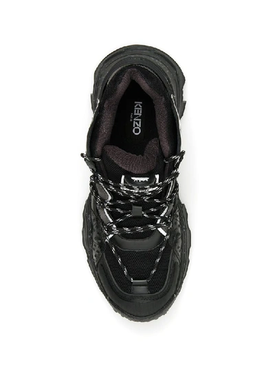 Shop Kenzo Inka Sneakers In Noir (black)