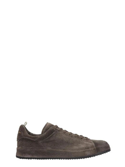 Shop Officine Creative Ace Lux Sneakers In Grey Suede