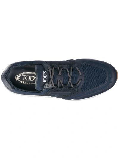 Shop Tod's Gommino Sneakers In Blu