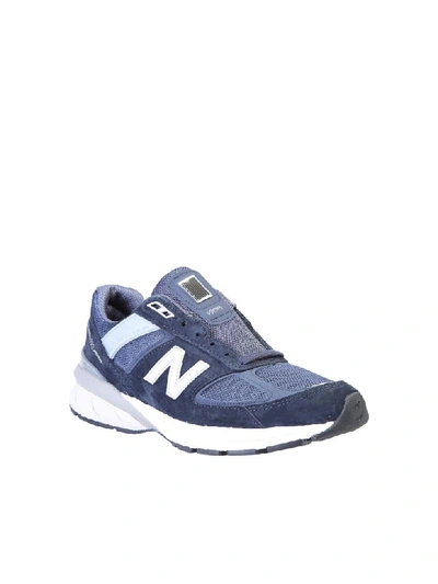 Shop Junya Watanabe New Balance Sneakers In Blue