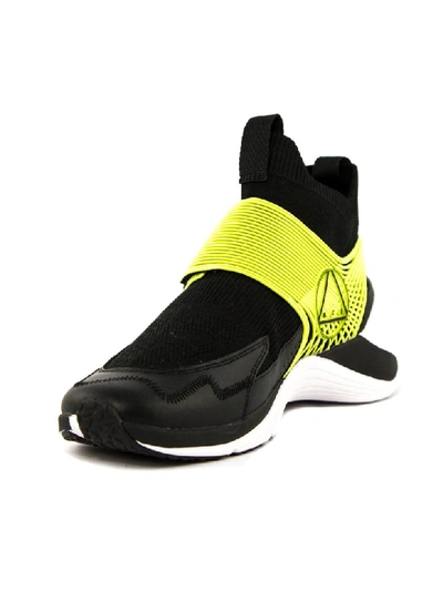 Shop Alexander Mcqueen Hikaru 3.0 Mid Cut Pull-on Sneaker In Nero+verde
