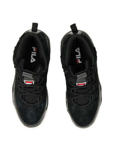 Shop Fila Grant Hill Sneakers In Black (black)