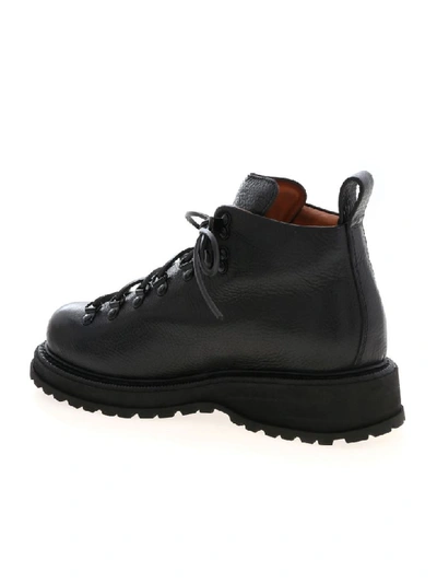 Shop Buttero Boots Leather Zeno In Black