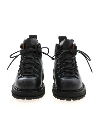 Shop Buttero Boots Leather Zeno In Black