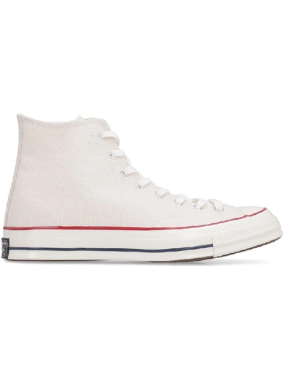 Shop Converse Canvas High-top Sneakers In Ivory