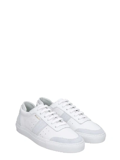 Shop Axel Arigato Dunk Sneakers In White Leather