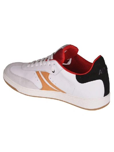 Shop Am318 Arrow Sneakers In White/red