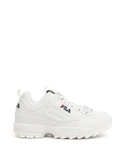 Shop Fila Disruptor Sneakers In White (white)