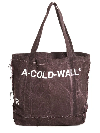 Shop A-cold-wall* A-cold-wall Bag In Purple