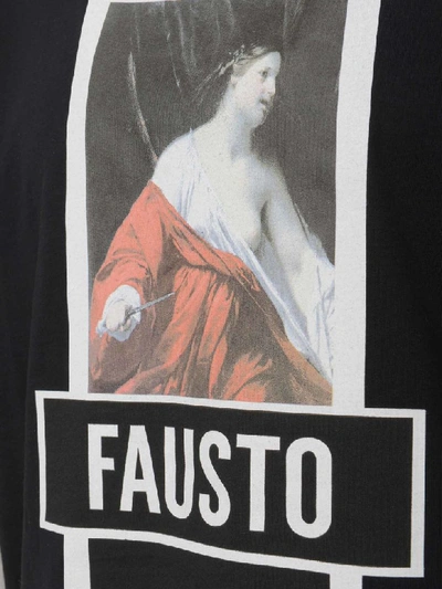 Shop Fausto Puglisi T-shirt In Black