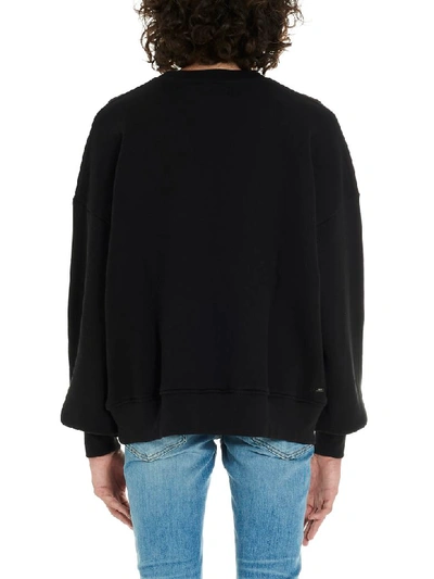 Shop Amiri Flower Dreamer Sweatshirt In Black