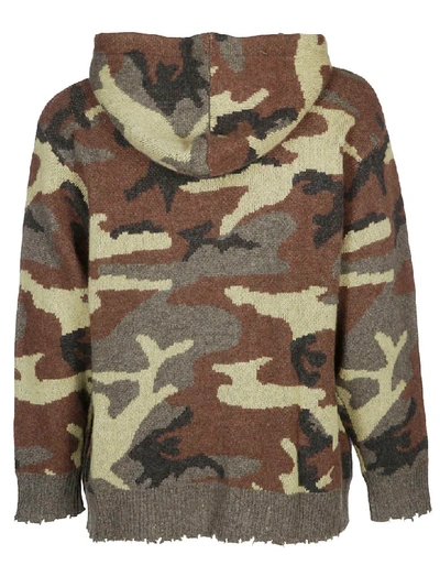 Shop R13 Camouflage Hoodie