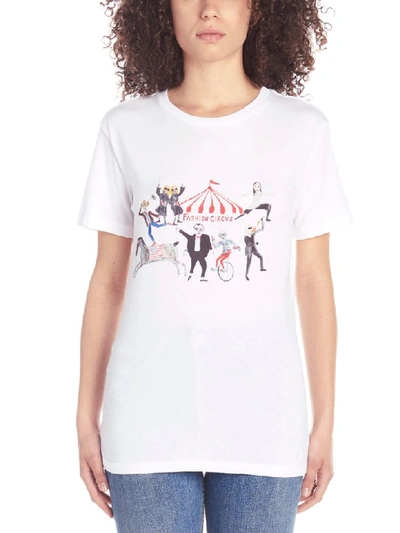 Shop Unfortunate Portrait Fashion Circus T-shirt In White