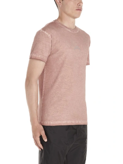 Shop A-cold-wall* A-cold-wall Basic T-shirt In Pink