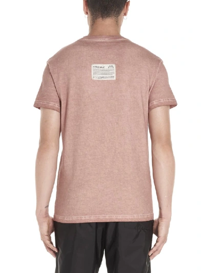 Shop A-cold-wall* A-cold-wall Basic T-shirt In Pink