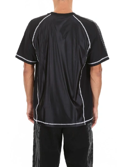 Shop Adidas Originals By Alexander Wang Unisex T-shirt In Black White (black)