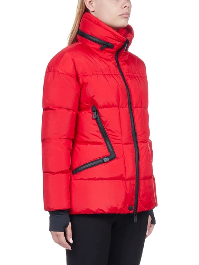 Shop Moncler Jacket In Rosso