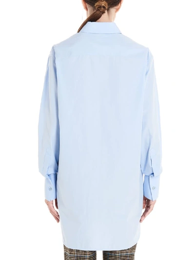 Shop Givenchy Shirt In Light Blue