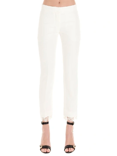 Shop Alexander Mcqueen Pants In White