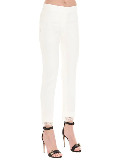 Shop Alexander Mcqueen Pants In White