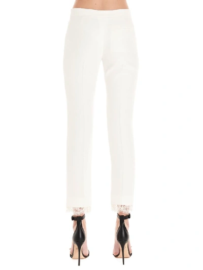 Shop Alexander Mcqueen Pants In White