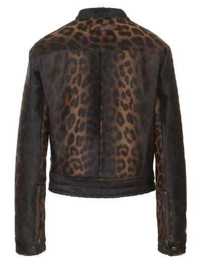 Shop Tom Ford Jacket In Leopard